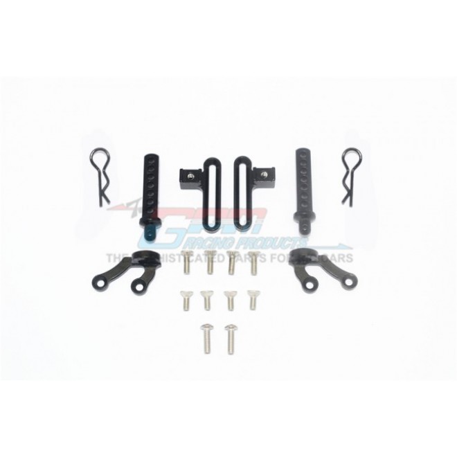 ALUMINUM FRONT  BODY POST & STABILIZER -18PC SET--SCX2U201F