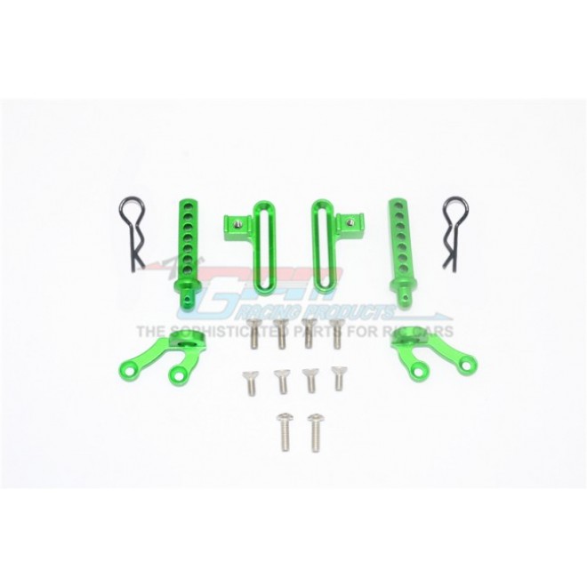 ALUMINUM FRONT  BODY POST & STABILIZER -18PC SET--SCX2U201F