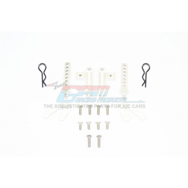 ALUMINUM FRONT  BODY POST & STABILIZER -18PC SET--SCX2U201F