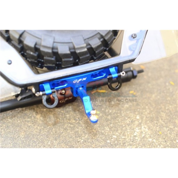 ALUMINIUM REAR BUMPER MOUNT+D-RINGS+TOW HOOK--SCX2U330R