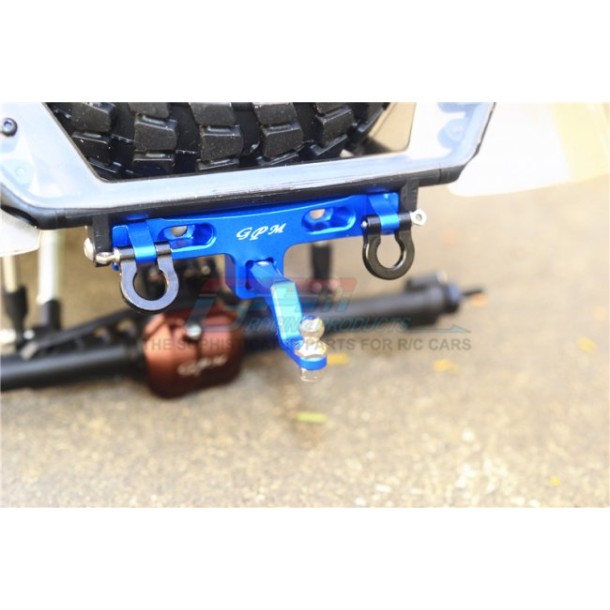 ALUMINIUM REAR BUMPER MOUNT+D-RINGS+TOW HOOK--SCX2U330R