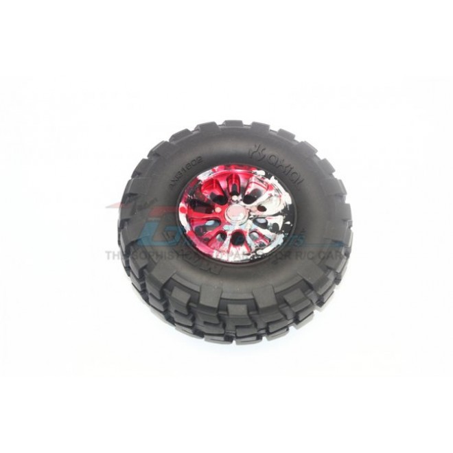 ALUMINUM FRONT / REAR 5 LUG RIM (SPLATTER PAINT VERSION) -14PC SET--SCX2U8895WX