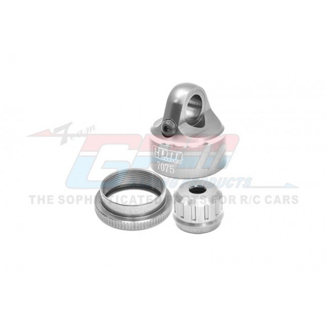 ALUMINUM 7075-T6 SHOCK CAP SET--MXDP/CAP