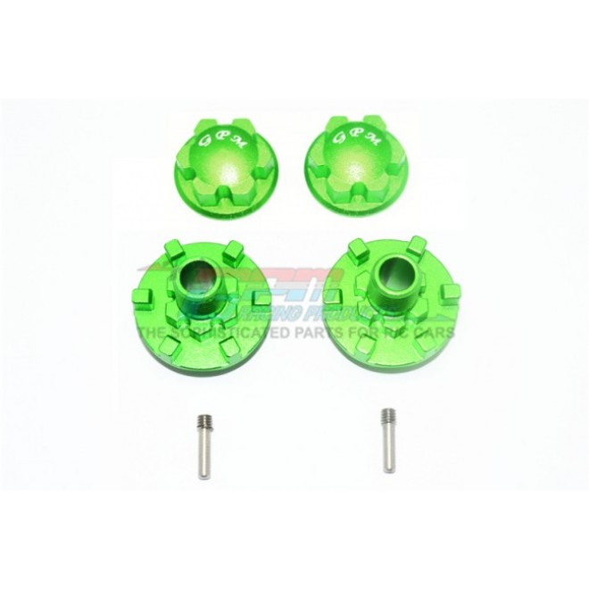 ALUMINUM WHEEL HEX CLAW + WHEEL LOCK -6PC SET--ER2006A