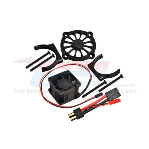 ALUMINUM MOTOR HEATSINK WITH COOLING FAN--ER2018FAN