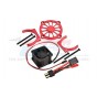 ALUMINUM MOTOR HEATSINK WITH COOLING FAN -9PC SET--ER2018FAN