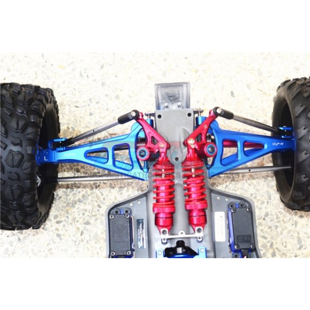 ALUMINUM FULL SUSPENSION ARM SET (FRONT+REAR & UPPER+LOWER)--ER24567