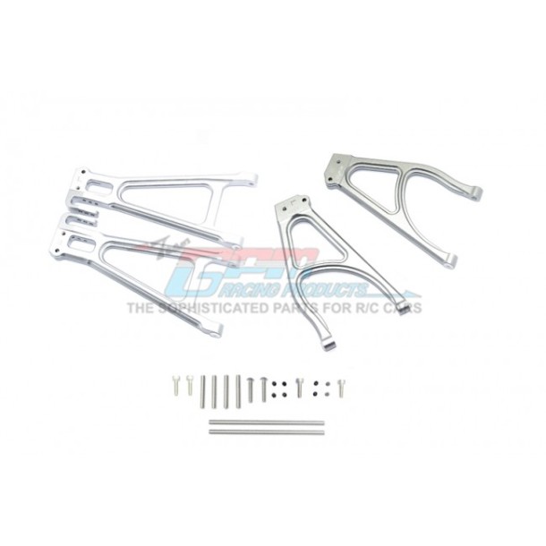 ALUMINUM REAR SUSPENSION ARM SET (UPPER+LOWER)--ER25657