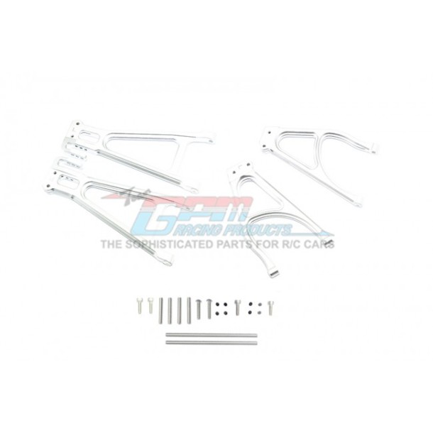 ALUMINUM REAR SUSPENSION ARM SET (UPPER+LOWER)--ER25657