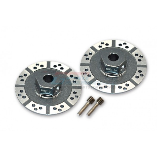 ALUMINUM +1.5MM HEX WITH BRAKE DISK WITH SILVER LINING--BR010D/+1.5