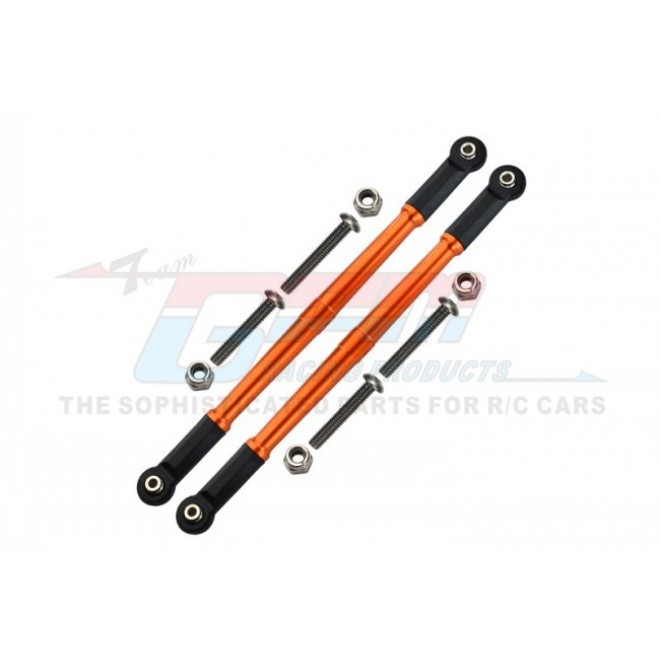 ALUMINUM ADJUSTABLE REAR UPPER CHASSIS LINK TIE RODS--BR014