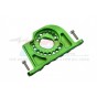 ALUMINUM MOTOR MOUNT PLATE WITH HEAT SINK FINS--BR018