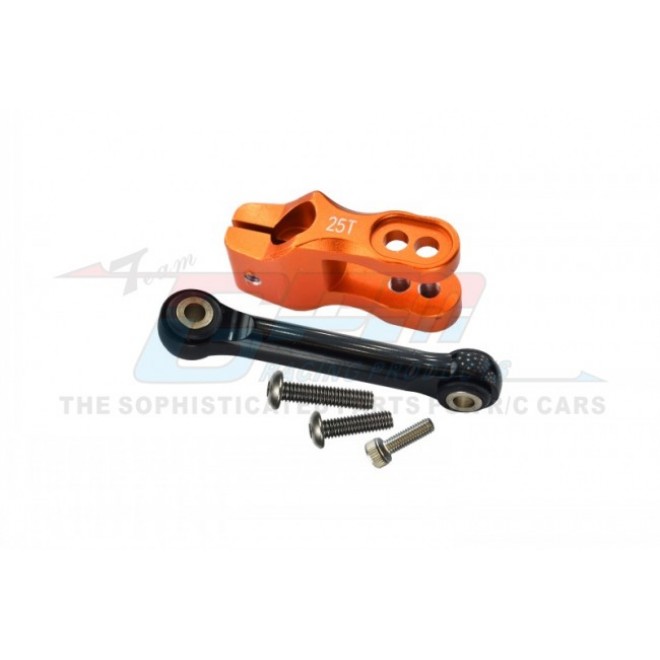 ALUMINUM 6061-T6 SERVO HORN WITH TIE RODS--UDR16025N