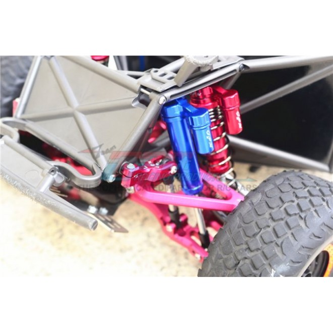 ALUMINUM FRONT+REAR L-SHAPE PIGGY BACK DAMPER--UDR35960FR/L