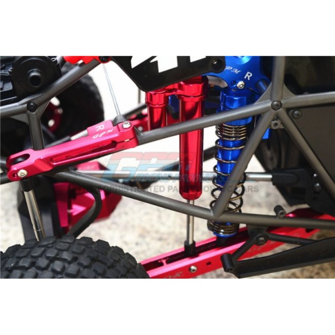 ALUMINUM FRONT+REAR L-SHAPE PIGGY BACK DAMPER--UDR35960FR/L