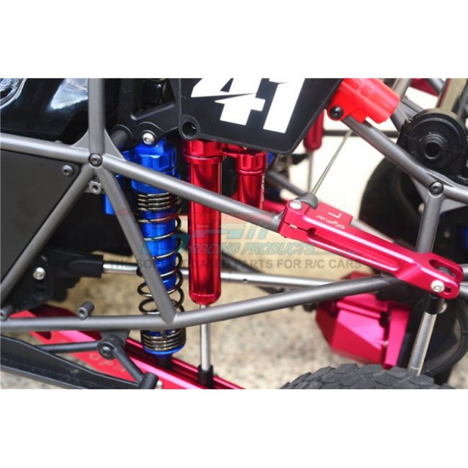 ALUMINUM FRONT+REAR L-SHAPE PIGGY BACK DAMPER--UDR35960FR/L