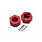 ALUMINUM REAR WHEEL HEX ADAPTERS 5MM THICK-4PC SET--LM010R