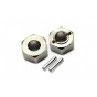 ALUMINUM REAR WHEEL HEX ADAPTERS 5MM THICK-4PC SET--LM010R