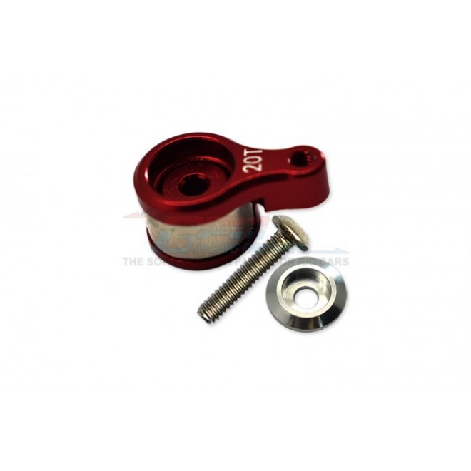 ALUMINUM 20T SERVO HORN W. BUILT-IN SPRING -3PC SET--LM020TSH